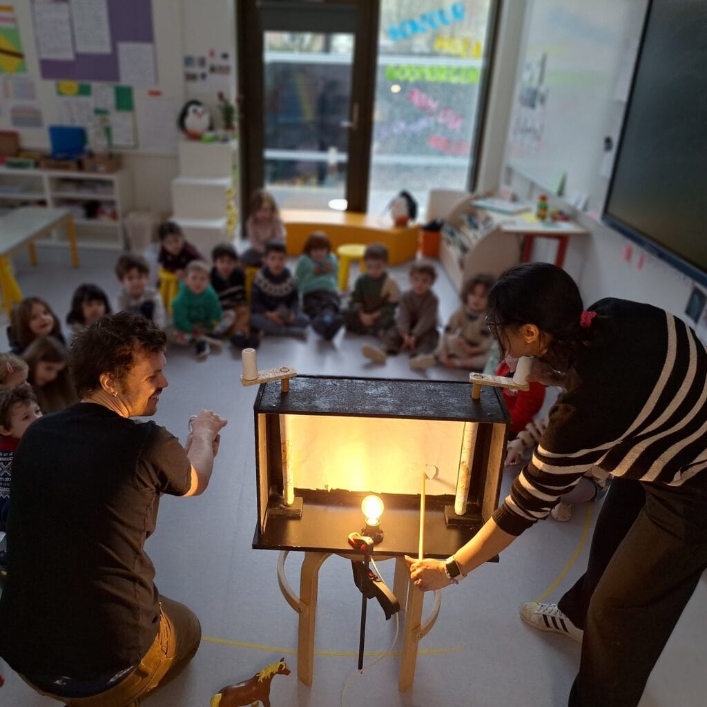 Crankie Box Schools Workshop - Copenhagen