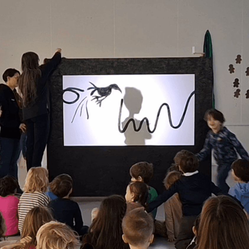 Crankie Box Workshop for schools - Copenhagen