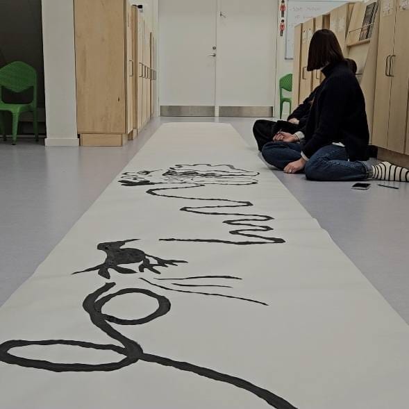 Giant Crankie Painting Studio CineMagic